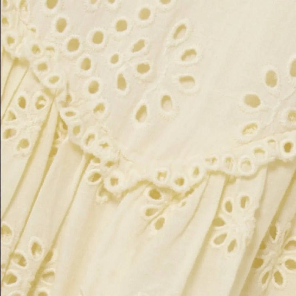LoveShackFancy Cressida yellow eyelet dress - Picture 4 of 8